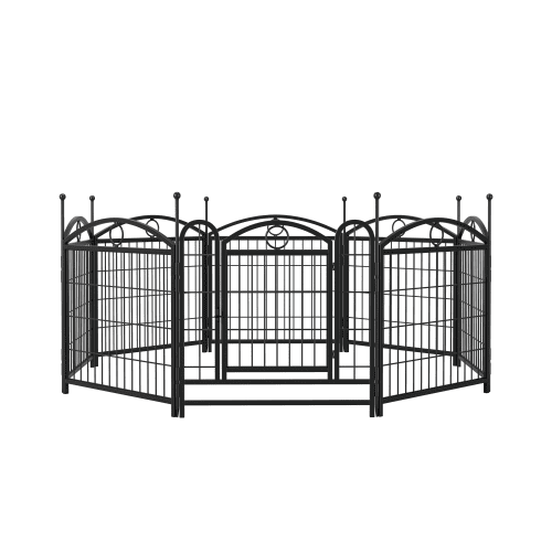 Dog Playpen Indoor 24 Inch 8 Panel Metal Dog Playpen Dog Playpen Indoor 24 Inch 8 Panel Metal Dog Playpen